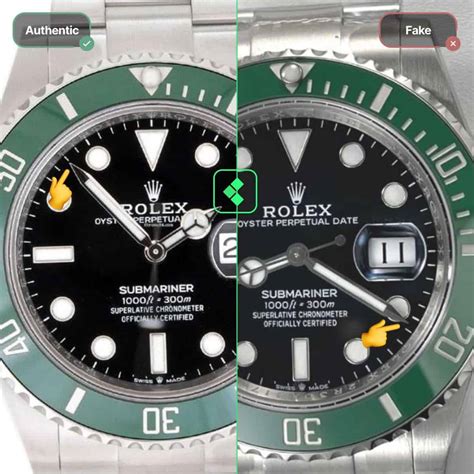 rolex submariner real or fake|how to tell genuine rolex.